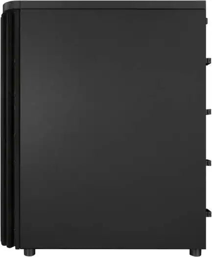 ASUS ProArt PA401 Wood Edition Computer Case, Tempered Glass Panel, 2x 160mm Pre - Installed Fans, Up to 240mm Radiator & 5x Fan Support, Removable Dust Filters, Black | 90DC00M0 - B39000 - Vektra Computers LLC