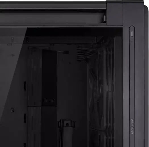 Asus ProArt PA602 Gaming E - ATX Computer Case, 2x 200mm & 1x 140mm Pre - Installed Fans, Up to 420mm Radiator & 6x Fans Support, Dual Air Deflectors, 15.5mm Open Grills, Black | 90DC00J0 - B09000 - 4711387338490 - Vektra Computers LLC