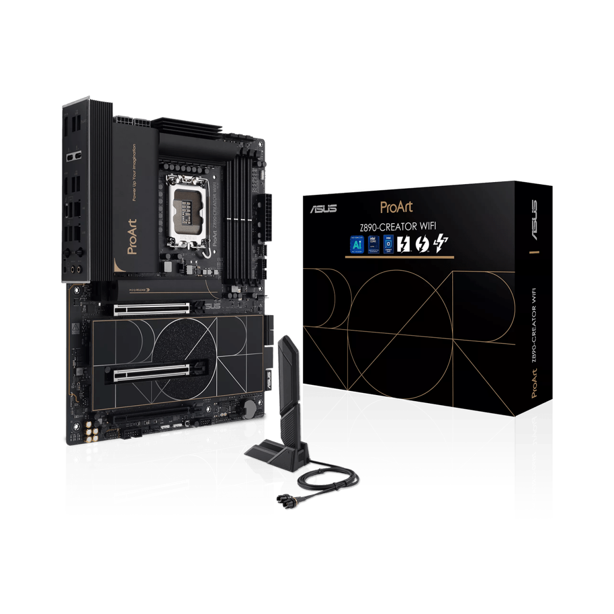 ASUS PROART Z890 - CREATOR WiFi | Core Ultra 2 ATX Motherboard -  - Vektra Computers LLC