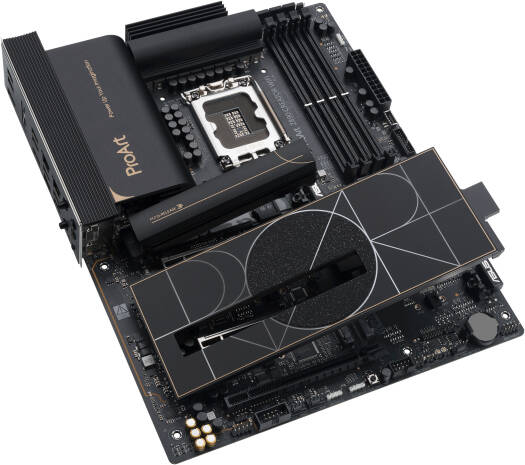 ASUS ProArt Z890 - Creator WiFi LGA 1851 ATX Motherboard, Intel Z890 Chipset, 4x DIMM DDR5 Slots, Up to 256GB Max Memory, 2x PCIe 5.0 x16 & 1x PCIe 4.0 x16, 5x M.2 Slots, WiFi & BT | 90MB1JD0 - M0EAY0 - 289 - Vektra Computers LLC
