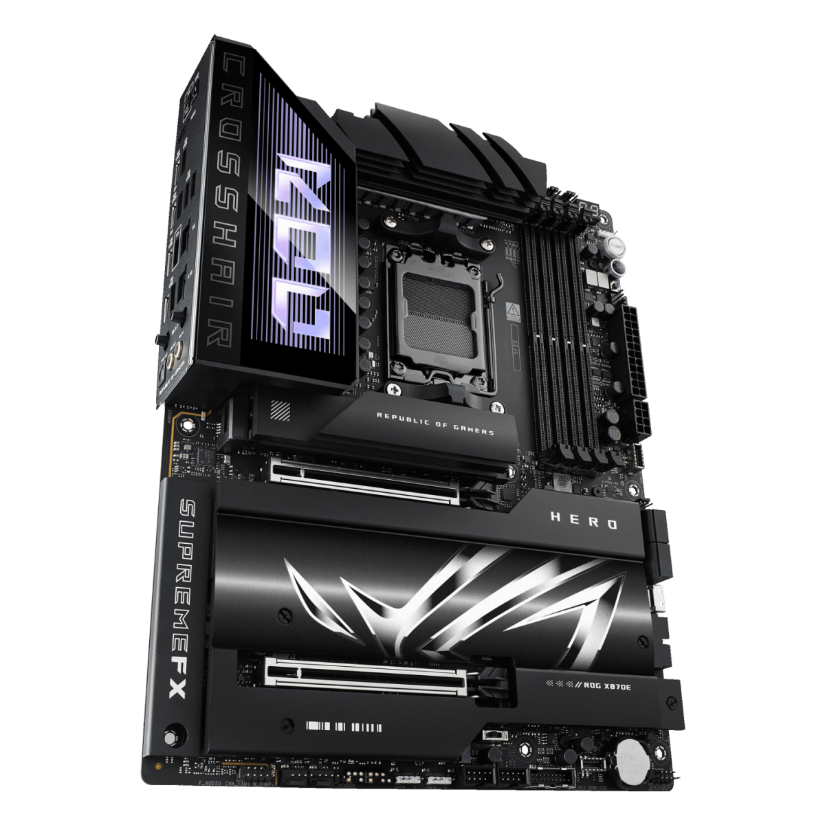 ASUS ROG CROSSHAIR HERO X870E | AM5 ATX Motherboard -  - Vektra Computers LLC