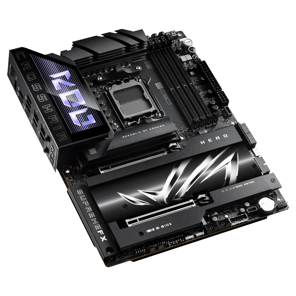 ASUS ROG CROSSHAIR HERO X870E | AM5 ATX Motherboard -  - Vektra Computers LLC