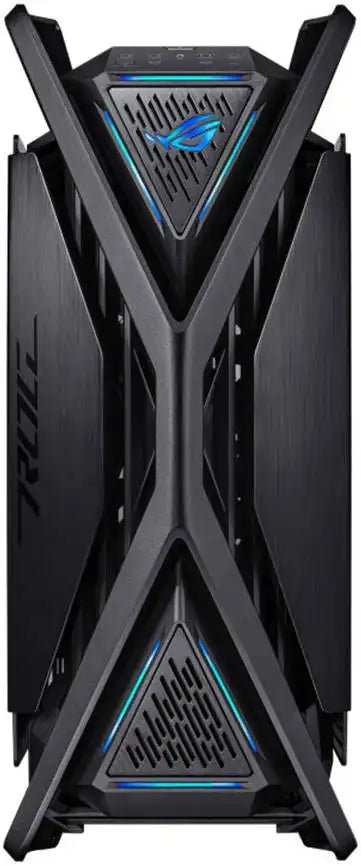 ASUS ROG Hyperion GR701 E - ATX PC Case, Tempered Glass Side Panels, Up to 420mm Dual Radiator, 4*140mm Fans, Metal GPU Holder, Compnent Storage, ARGB Fan Hub, 60W Fast Charging, Black | 90DC00F0 - B39000 - 4711081982784 - Vektra Computers LLC