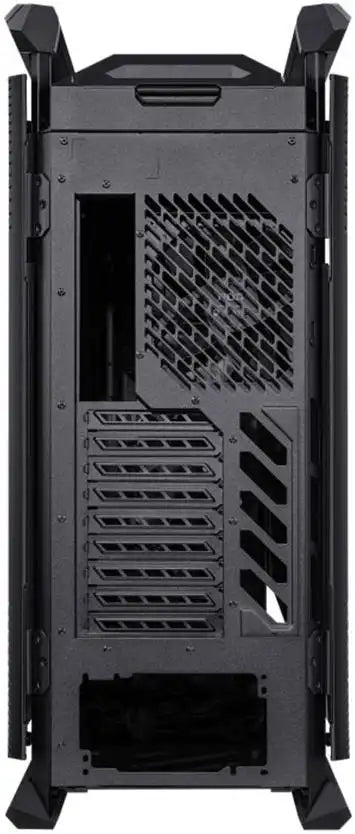 ASUS ROG Hyperion GR701 E - ATX PC Case, Tempered Glass Side Panels, Up to 420mm Dual Radiator, 4*140mm Fans, Metal GPU Holder, Compnent Storage, ARGB Fan Hub, 60W Fast Charging, Black | 90DC00F0 - B39000 - 4711081982784 - Vektra Computers LLC