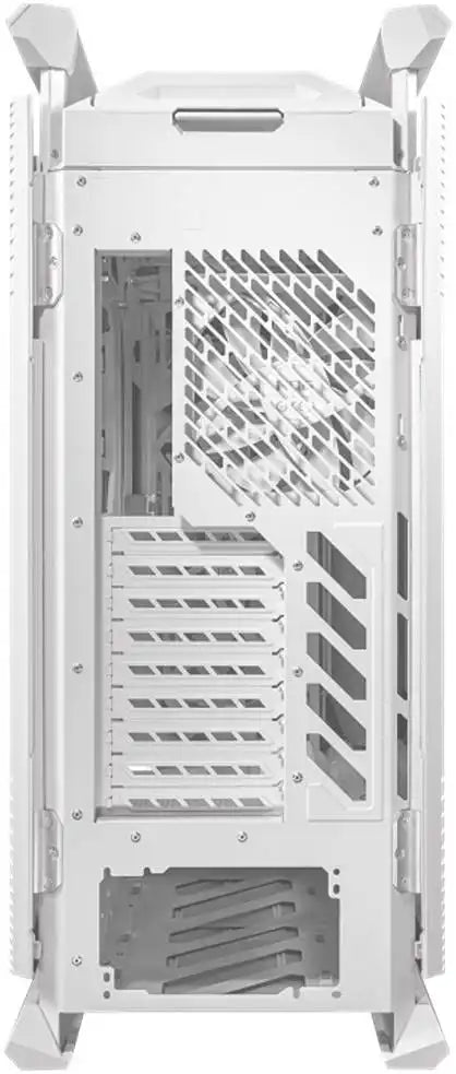 ASUS ROG Hyperion GR701 E - ATX PC Case, Tempered Glass Side Panels, Up to 420mm Dual Radiator, 4*140mm Fans, Metal GPU Holder, Compnent Storage, ARGB Fan Hub, 60W Fast Charging, White | 90DC00F3 - B39000 - 4711387173244 - Vektra Computers LLC