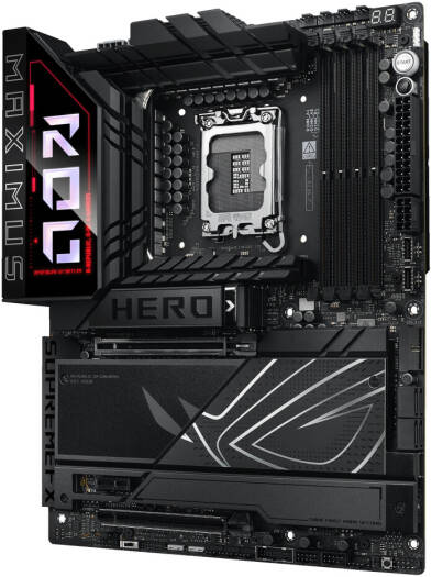 ASUS ROG Maximus Z890 Hero LGA 1851 ATX Motherboard, Intel Z890 Chipset, 4x DDR5 DIMM Slots, Up to 192GB Max Memory, Wi - Fi 7 & BT 5.4, 1x PCIe 5.0 x16, 6x M.2 slots | 90MB1ID0 - M0EAY0 - 289 - Vektra Computers LLC