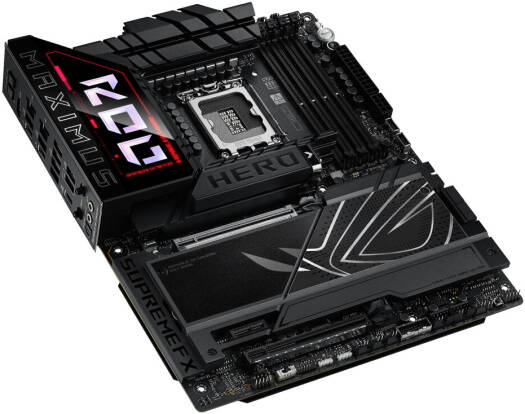 ASUS ROG Maximus Z890 Hero LGA 1851 ATX Motherboard, Intel Z890 Chipset, 4x DDR5 DIMM Slots, Up to 192GB Max Memory, Wi - Fi 7 & BT 5.4, 1x PCIe 5.0 x16, 6x M.2 slots | 90MB1ID0 - M0EAY0 - 289 - Vektra Computers LLC