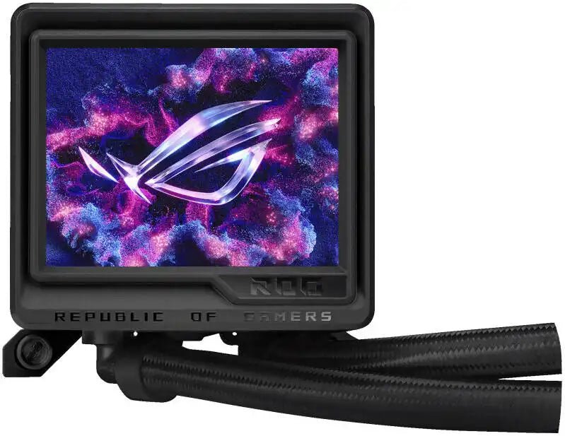 ASUS ROG Ryujin III 360 aRGB Extreme Liquid CPU Cooler, 360mm Radiator, 120mm ROG Magnetic Daisy - Chainable Fan, 89.73 CFM Airflow, 2800 RPM Speed, 3.5