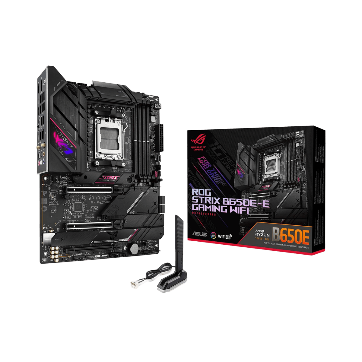 ASUS ROG STRIX B650E - E GAMING | AM5 ATX Motherboard -  - Vektra Computers LLC
