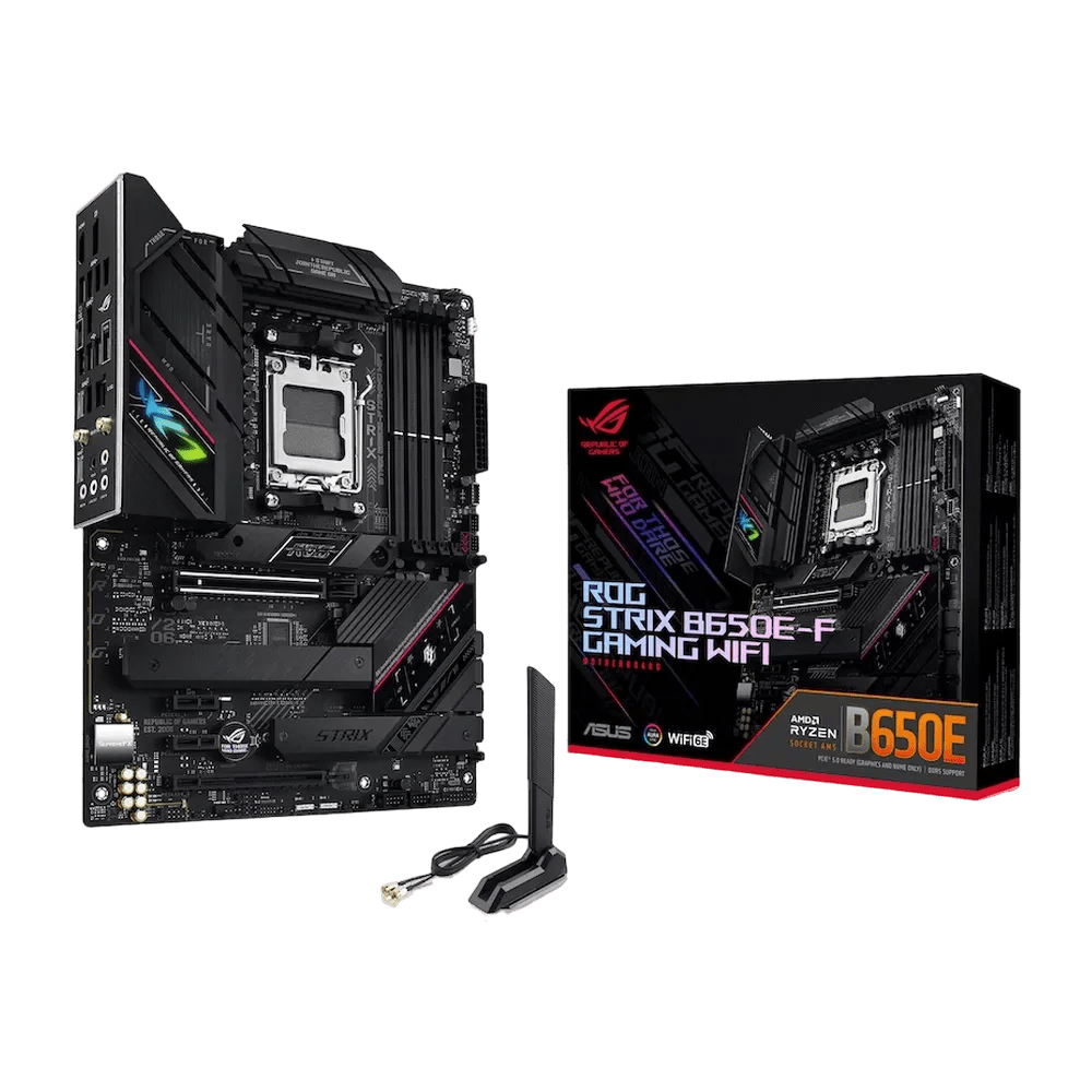 Asus ROG Strix B650E - F Gaming WiFi AMD 600 Series ATX Motherboard | 90MB1BQ0 - M0EAY0 | - Vektra Computers LLC