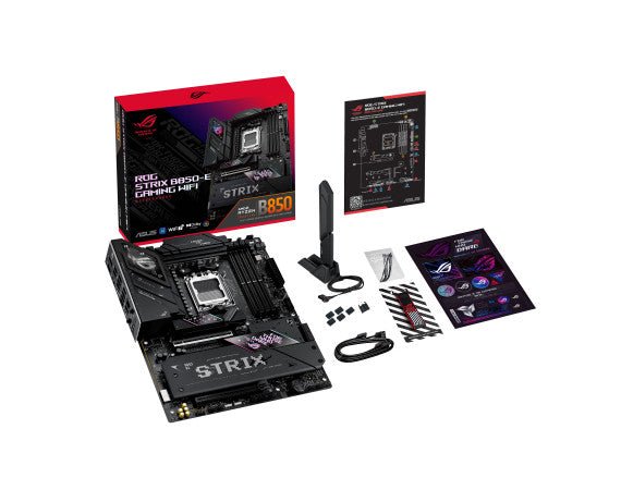 ASUS ROG STRIX B850 - E GAMING WiFi AM5 DDR5 ATX Motherboard - Black | 90MB1J60 - M0EAY0 - Vektra Computers LLC
