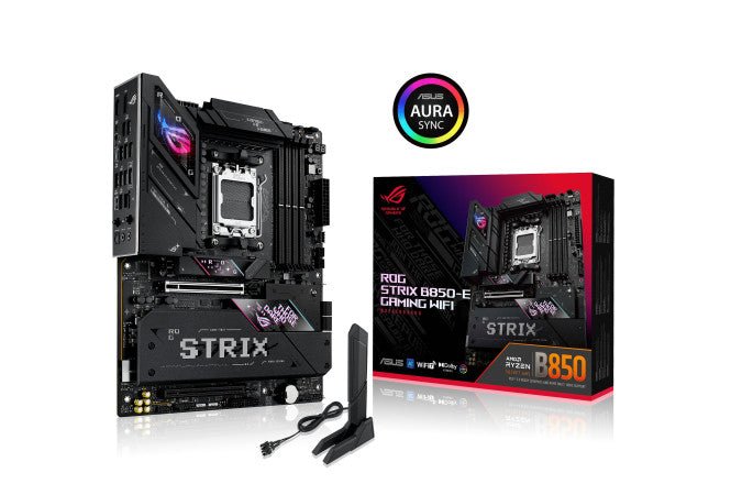 ASUS ROG STRIX B850 - E GAMING WiFi AM5 DDR5 ATX Motherboard - Black | 90MB1J60 - M0EAY0 - Vektra Computers LLC