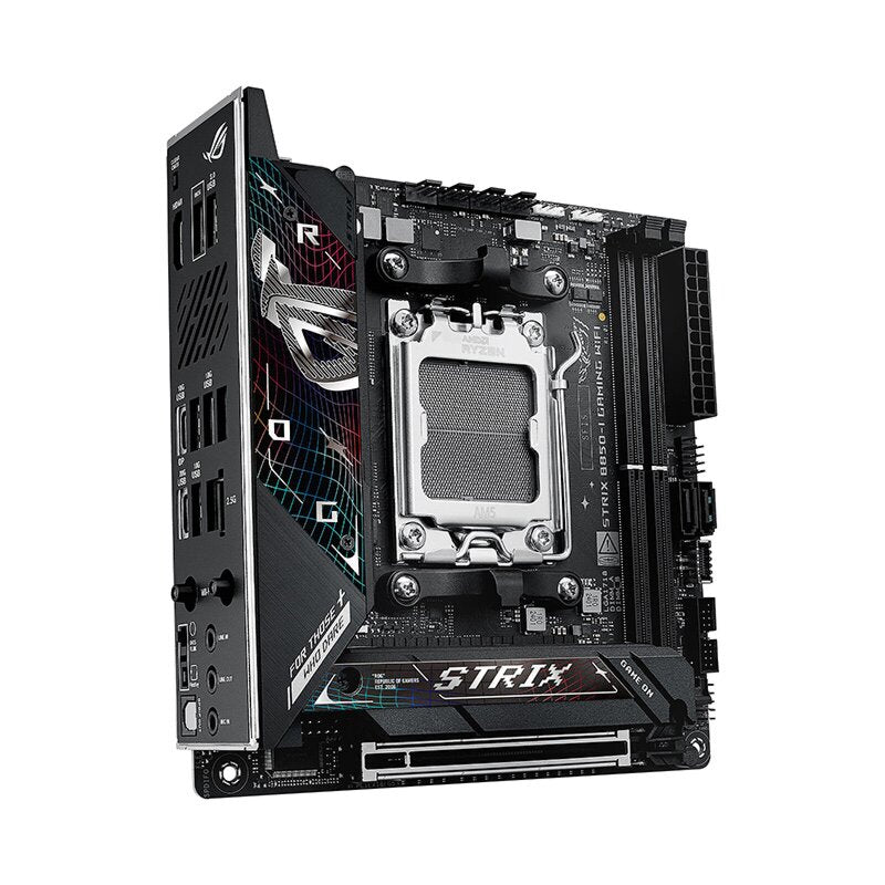 ASUS ROG STRIX B850 - I GAMING WiFi AM5 DDR5 Mini - ITX Motherboard - Black | 90MB1K30 - M0EAY0 - Vektra Computers LLC