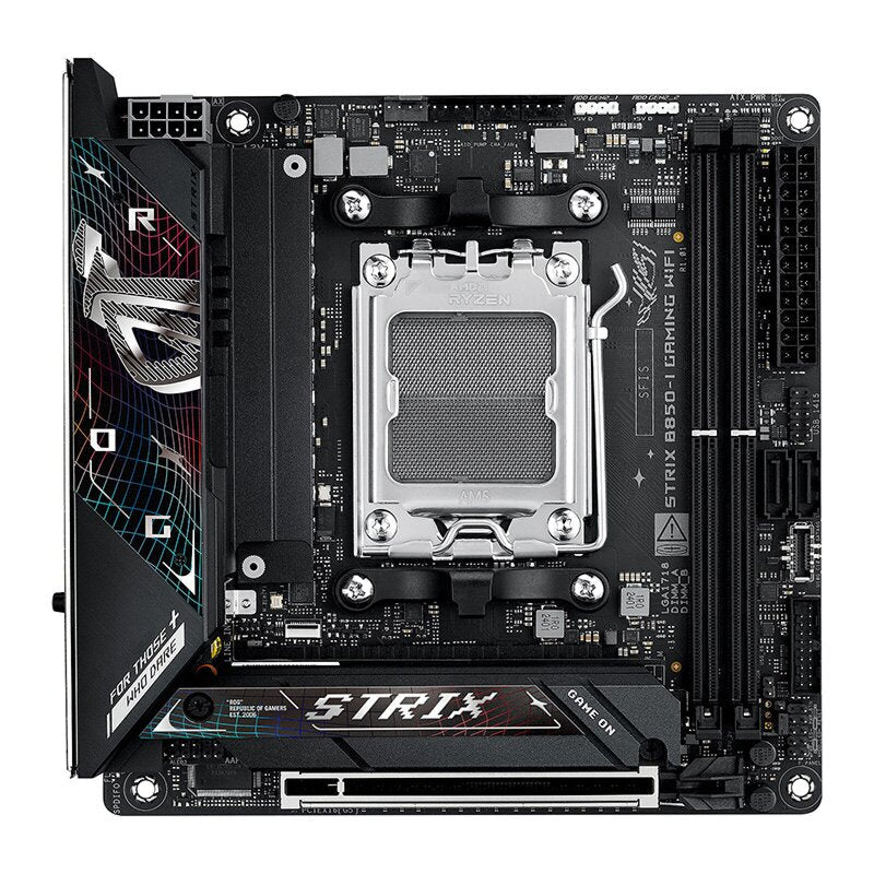 ASUS ROG STRIX B850 - I GAMING WiFi AM5 DDR5 Mini - ITX Motherboard - Black | 90MB1K30 - M0EAY0 - Vektra Computers LLC