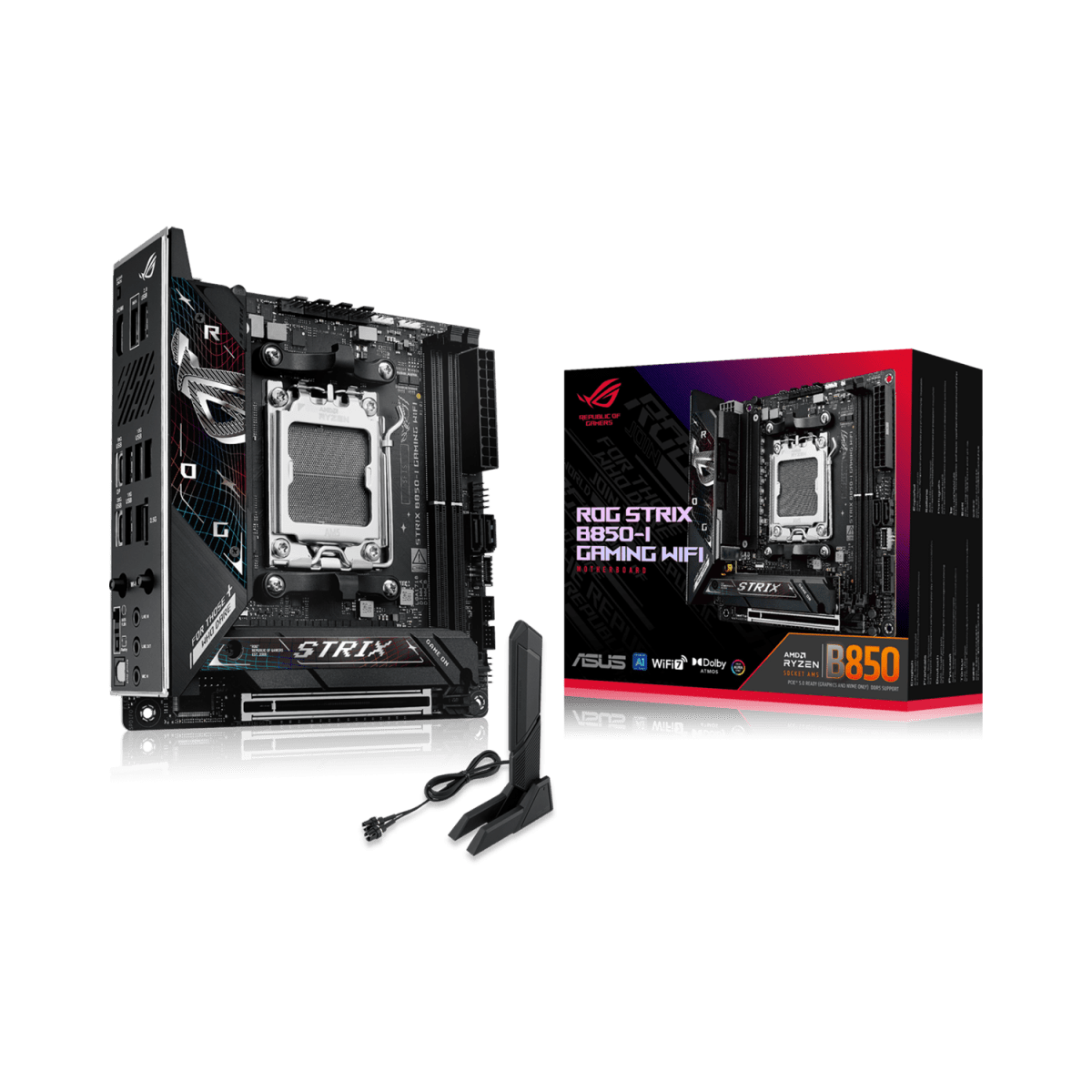 ASUS ROG STRIX B850 - I GAMING WiFi | AM5 ITX Motherboard -  - Vektra Computers LLC