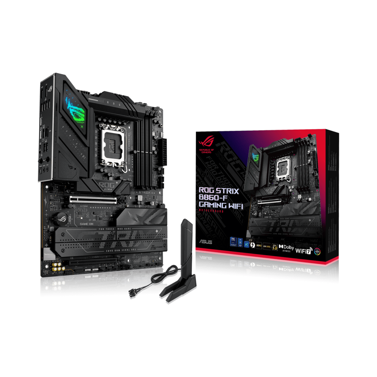 ASUS ROG STRIX B860 - F GAMING WiFi | Core Ultra 2 ATX Motherboard -  - Vektra Computers LLC