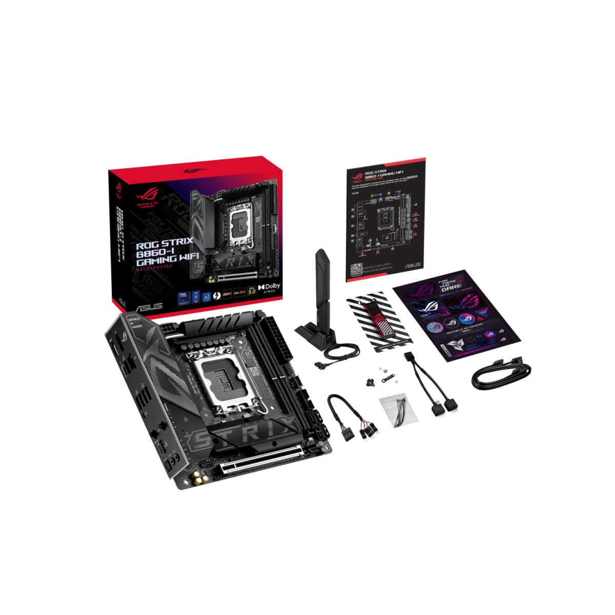 ASUS ROG STRIX B860 - I GAMING WiFi | Core Ultra 2 ITX Motherboard -  - Vektra Computers LLC