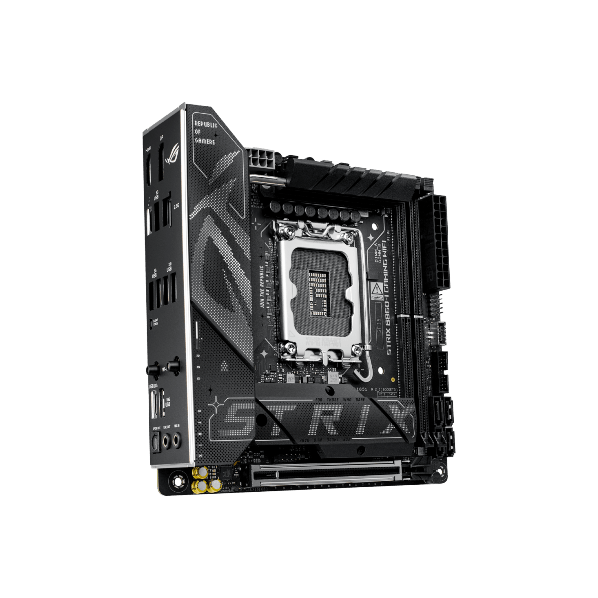 ASUS ROG STRIX B860 - I GAMING WiFi | Core Ultra 2 ITX Motherboard -  - Vektra Computers LLC