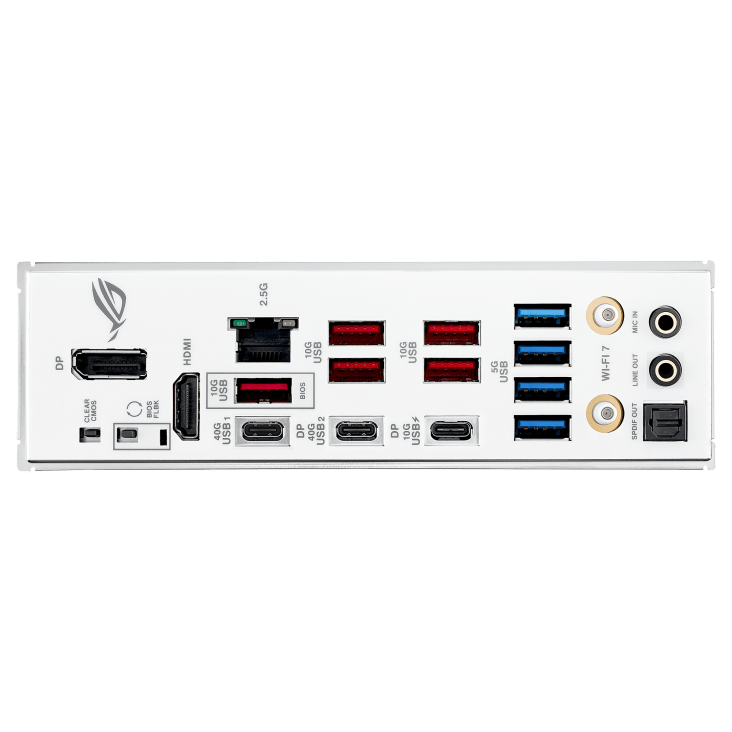 ASUS ROG STRIX X870 - A GAMING WIFI AMD AM5 ATX Motherboard - White | 90MB1IF0 - M0EAY0 - Vektra Computers LLC