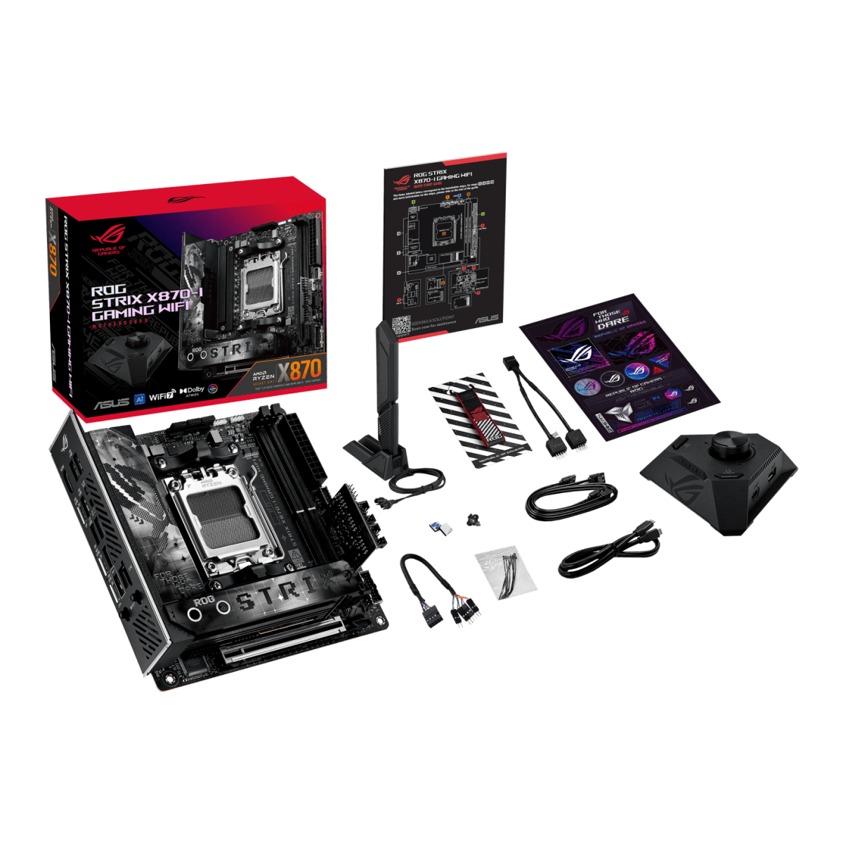 ASUS ROG STRIX X870 - I GAMING WiFi | AM5 ITX Motherboard -  - Vektra Computers LLC