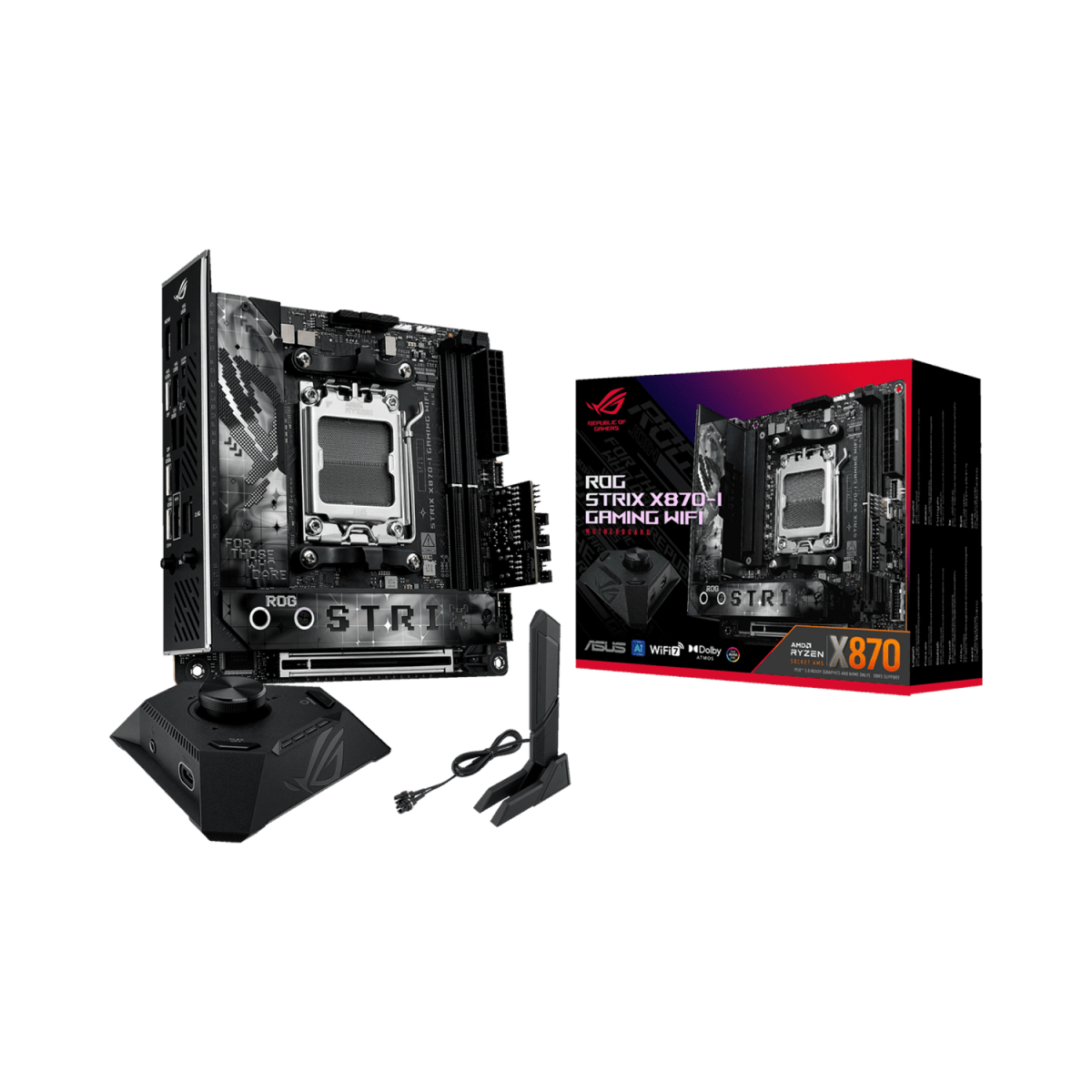 ASUS ROG STRIX X870 - I GAMING WiFi | AM5 ITX Motherboard -  - Vektra Computers LLC