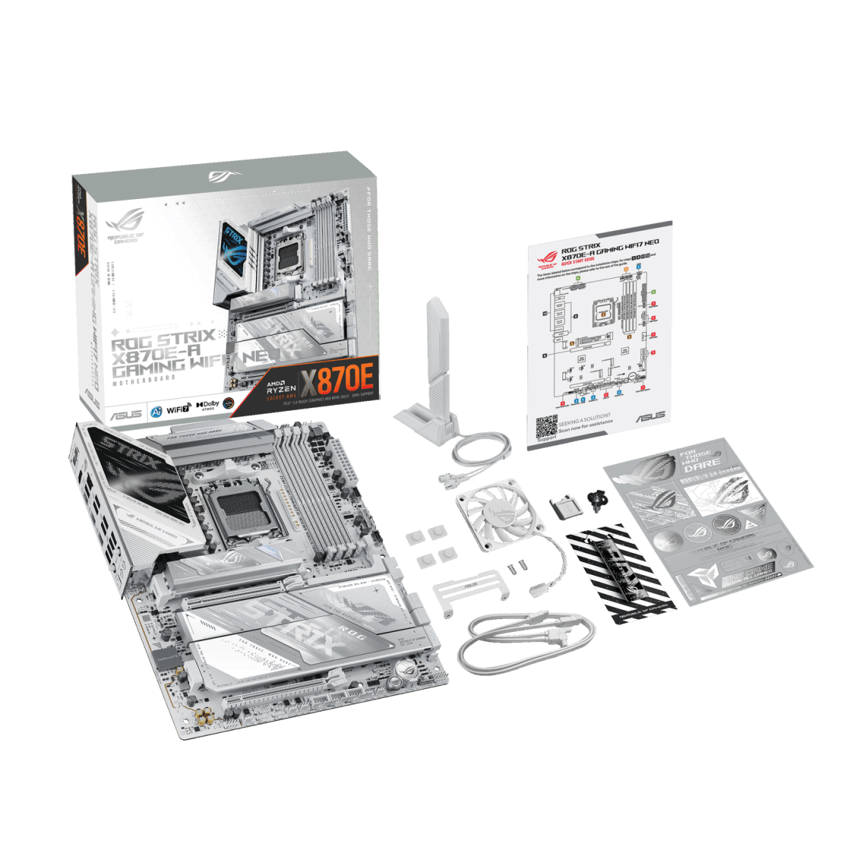ASUS ROG STRIX X870E - A GAMING WiFi7 NEO | AM5 ATX Motherboard -  - Vektra Computers LLC