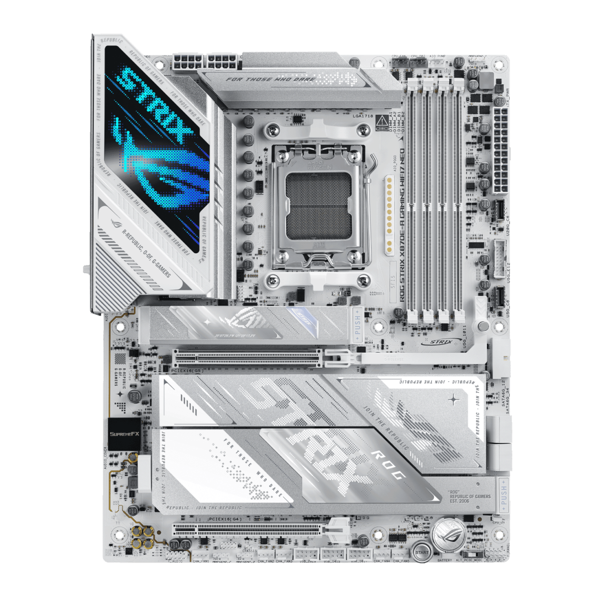 ASUS ROG STRIX X870E - A GAMING WiFi7 NEO | AM5 ATX Motherboard -  - Vektra Computers LLC