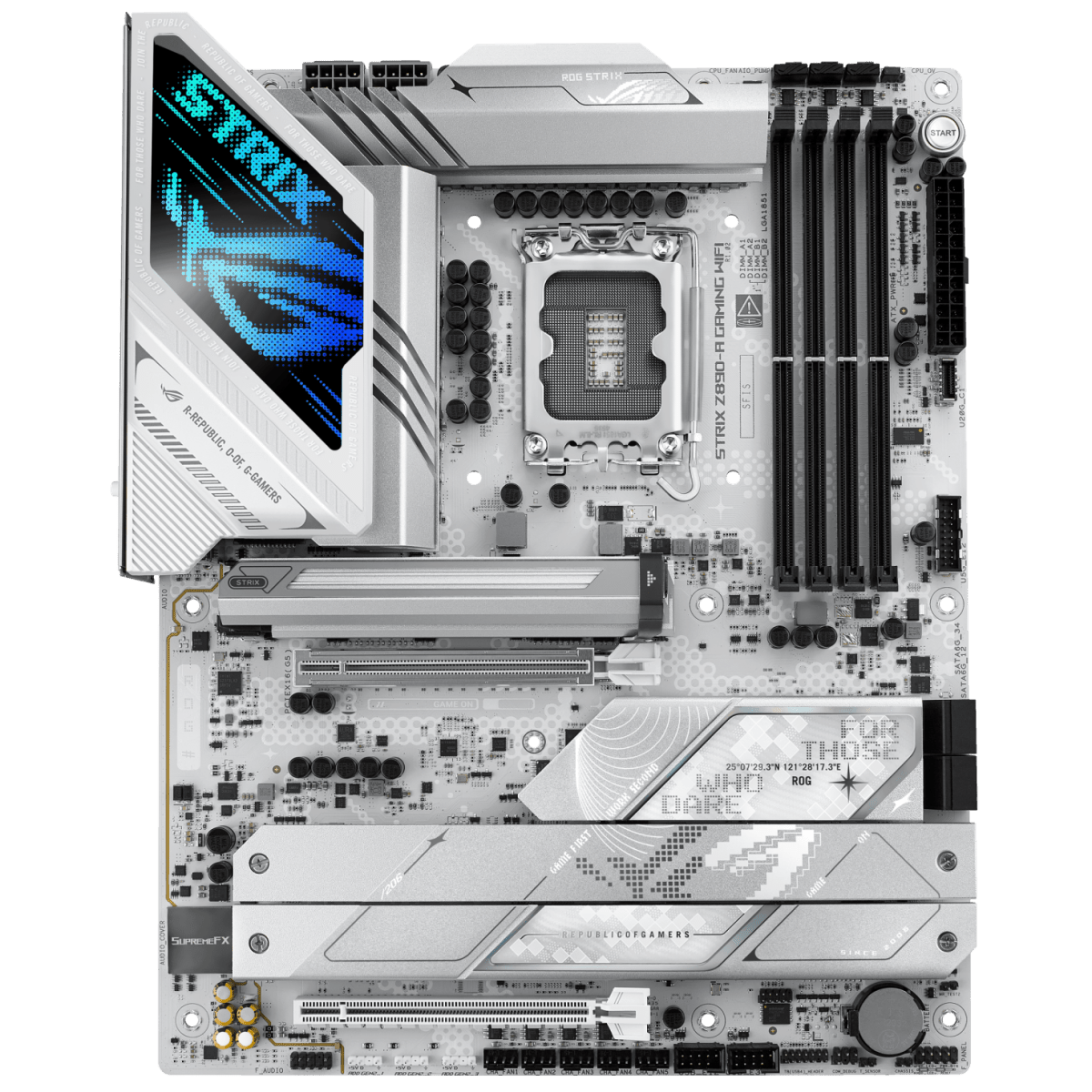 ASUS ROG STRIX Z890 - A GAMING WiFi | Core Ultra 2 ATX Motherboard -  - Vektra Computers LLC