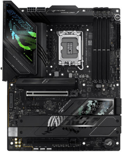 ASUS ROG Strix Z890 - F Gaming Wi - Fi LGA 1851 ATX Motherboard, Intel Z890 Chipset, 4x DDR5 DIMM Slot, Up to 192GB Max Memory, Wi - Fi 7 & BT 5.4, 1x PCIe 5.0 x16 Slot, 5x M.2 Slots | 90MB1I40 - M0EAY0 - 289 - Vektra Computers LLC