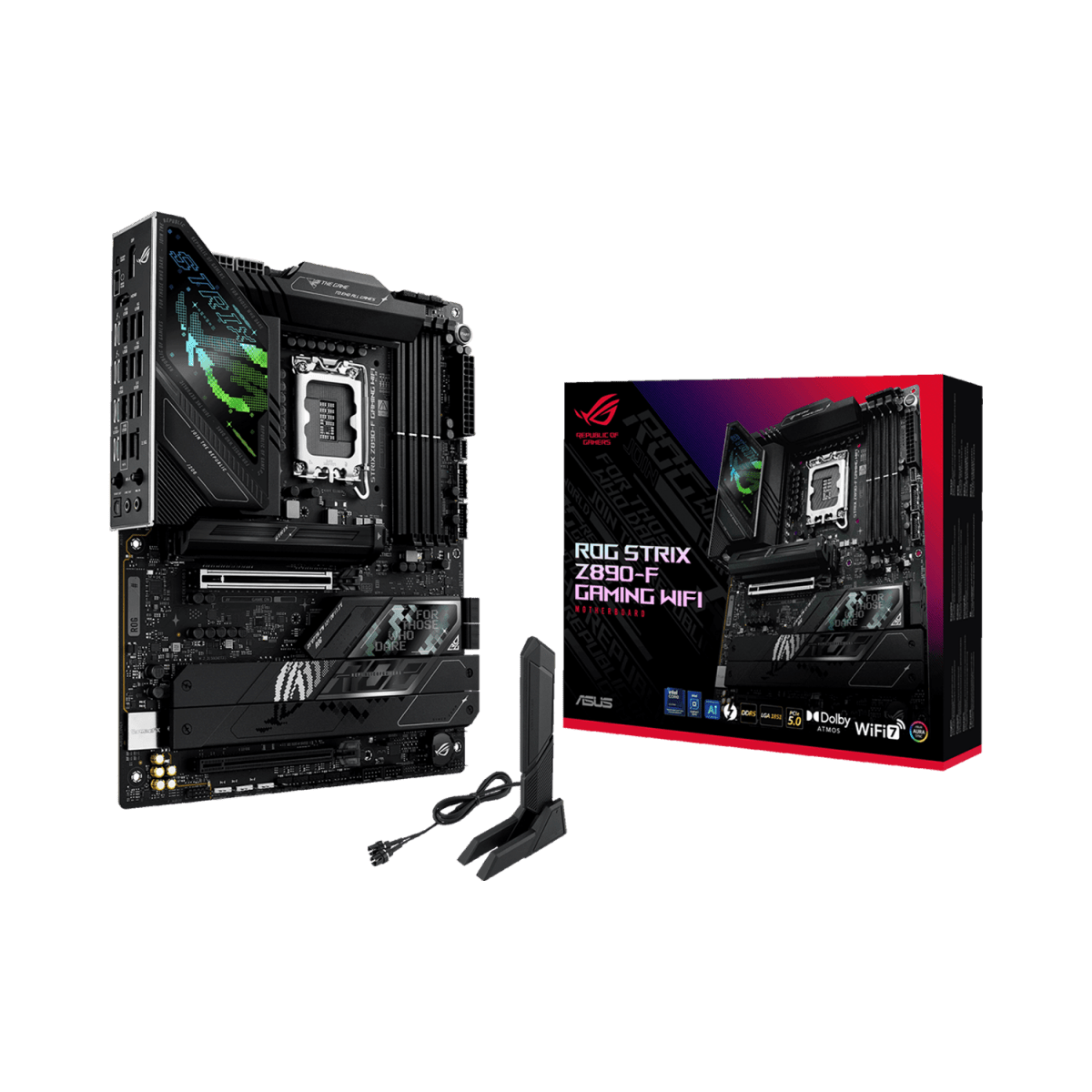 ASUS ROG STRIX Z890 - F GAMING WiFi | Core Ultra 2 ATX Motherboard -  - Vektra Computers LLC