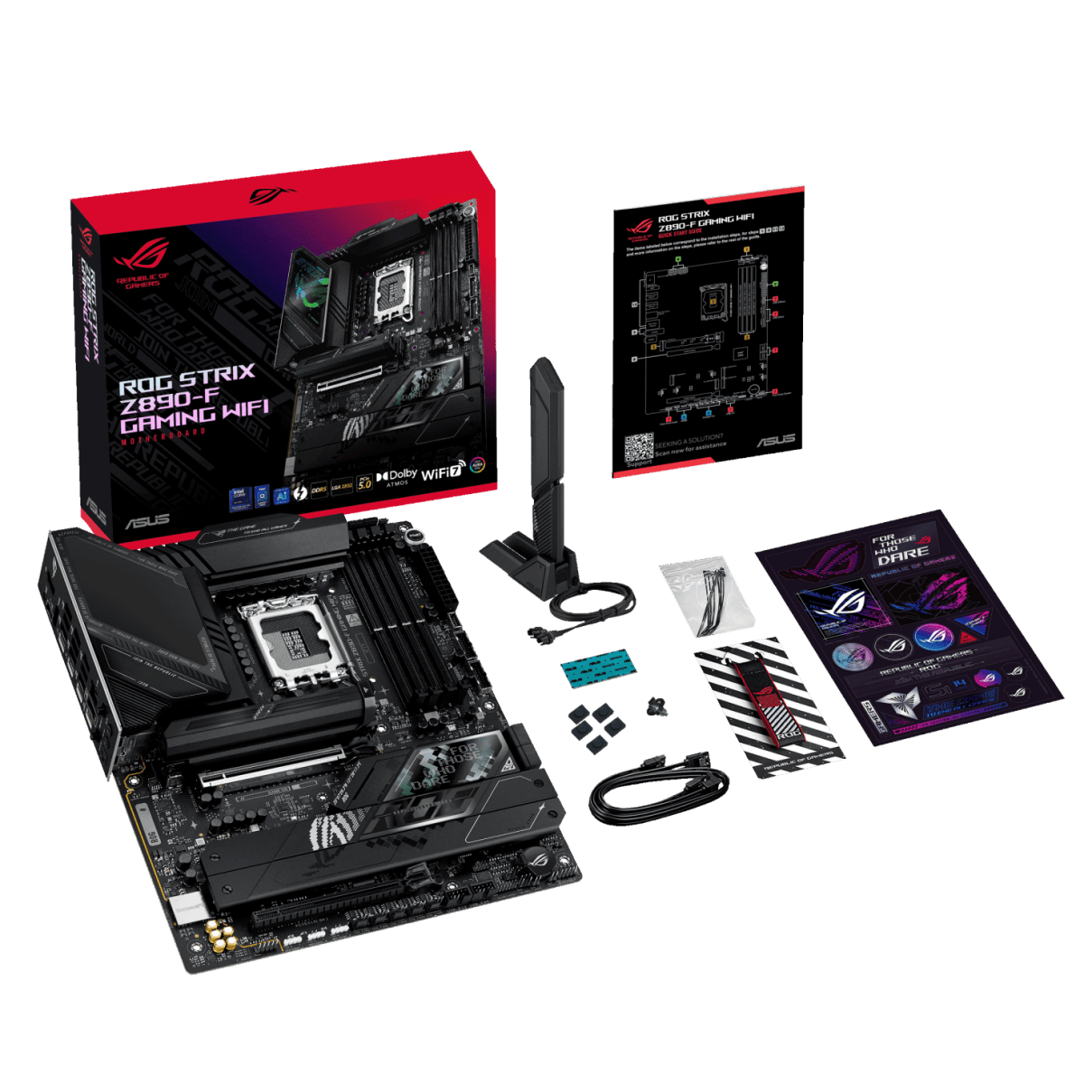 ASUS ROG STRIX Z890 - F GAMING WiFi | Core Ultra 2 ATX Motherboard -  - Vektra Computers LLC