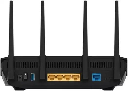 ASUS RT - AX5400 Dual Band WiFi 6 Extendable Router, Up to 5,400 Mbps Speed, Built - in VPN, AiProtection Pro Network Security, Parental Control, Instant Guard, AiMesh - Compatible, Black | 90IG0860 - MO9B00 - 4711387016824 - Vektra Computers LLC