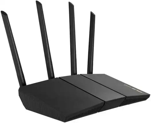 ASUS RT - AX57 AX3000 WiFi 6 Router, Up to 2402 Mbps, MU - MIMO/OFDMA, AI Protection, External Antenna x4, Parental Control, Black | 90IG06Z0 - MU2C00 - 4711081921462 - Vektra Computers LLC