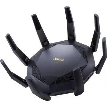 Asus RT - AX89X AX6000 AiMesh Wireless Rrouter, Ethernet, Dual - band (2.4 GHz / 5 GHz), 3G, 4G, Black | 90IG04J1 - BM3010 - 4718017122320 - Vektra Computers LLC