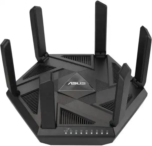 ASUS RT - AXE7800 Triband WiFi6E Router, 6GHz, 2.5G Port, 7800Mbps, Instant Guard, Parental Control, VPN, AiMesh, Smart Home | 90IG07B0 - MU9B00 - 4711081632917 - Vektra Computers LLC