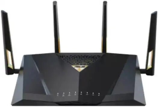 ASUS RT - BE88U Dual - band WiFi 7 AiMesh Extendable Performance Router, 4K - QAM, MLO, Dual 10G ports, SFP+, Four 2.5G ports, Four 1G ports, 34G WAN/LAN capacity | 90IG08V0 - MO3N0V - 4711387335680 - Vektra Computers LLC