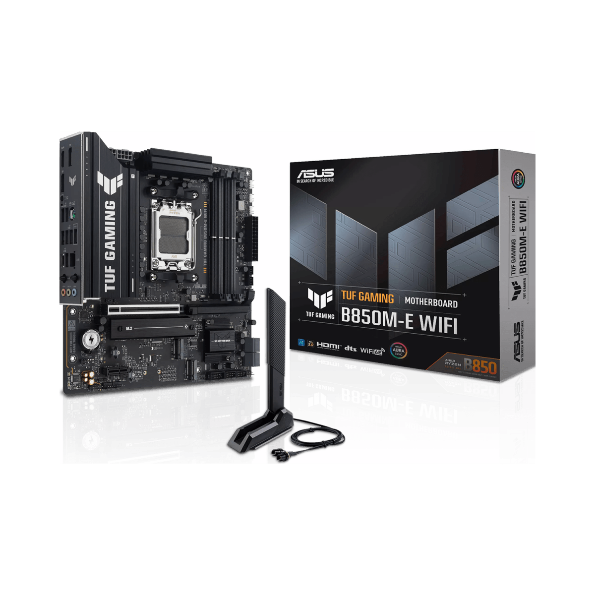 ASUS TUF GAMING B850M - E WiFi | AM5 mATX Motherboard -  - Vektra Computers LLC