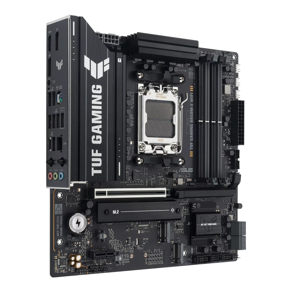 ASUS TUF GAMING B850M - E WiFi | AM5 mATX Motherboard -  - Vektra Computers LLC