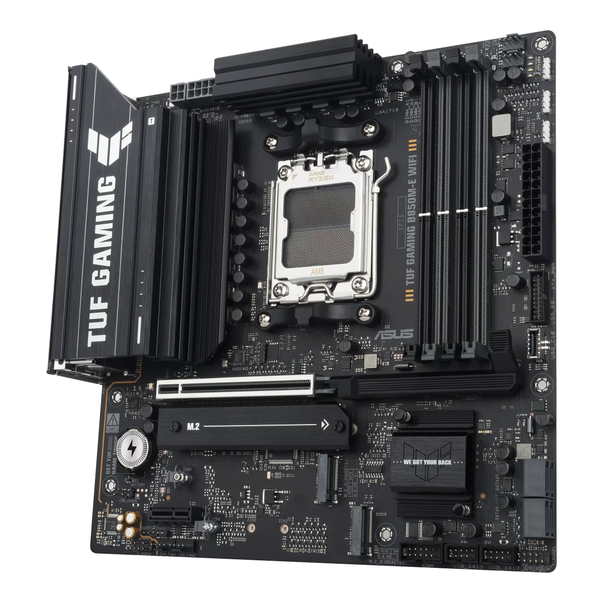ASUS TUF GAMING B850M - E WiFi | AM5 mATX Motherboard -  - Vektra Computers LLC