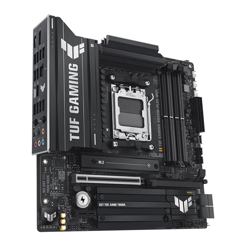 ASUS TUF GAMING B850M - PLUS WiFi AM5 DDR5 Micro - ATX Motherboard - Black | 90MB1IY0 - M0EAY0 - Vektra Computers LLC