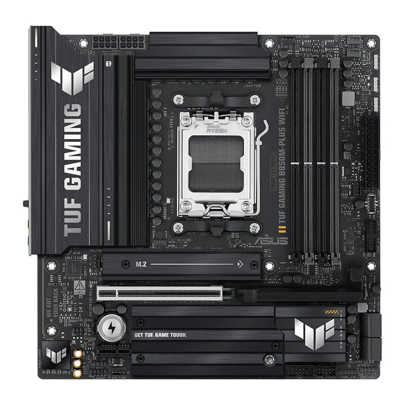 ASUS TUF GAMING B850M - PLUS WiFi AM5 DDR5 Micro - ATX Motherboard - Black | 90MB1IY0 - M0EAY0 - Vektra Computers LLC