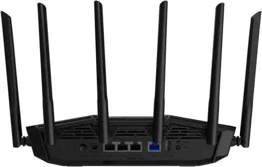 ASUS TUF Gaming BE6500 Route, Wi - Fi 7 Connectivity, Dual - Band ( 2.4GHz & 5GHz ), Up to 5764 Mbps, 6x External Fixed Antenna, Primary AiMesh Router, AiMesh Node, Black | 90IG0920 - MO9C00 - 4711387546321 - Vektra Computers LLC