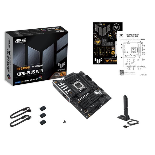 ASUS TUF GAMING X870 - PLUS WIFI AMD AM5 ATX Motherboard | 90MB1IU0 - M0EAY0 - Vektra Computers LLC