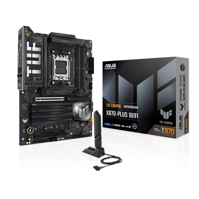 ASUS TUF GAMING X870 - PLUS WIFI AMD AM5 ATX Motherboard | 90MB1IU0 - M0EAY0 - Vektra Computers LLC