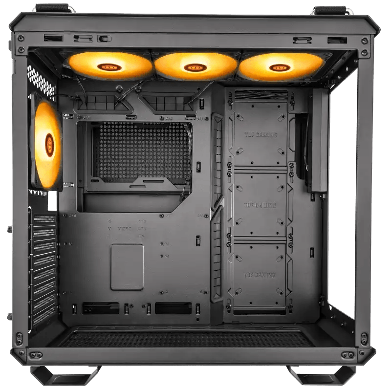 Asus Tuf GT502 Mid Tower ATX Gaming Case, Tempered Glass, 8 Expansion Slots, 360mm Radiator Support, 4 x 2.5