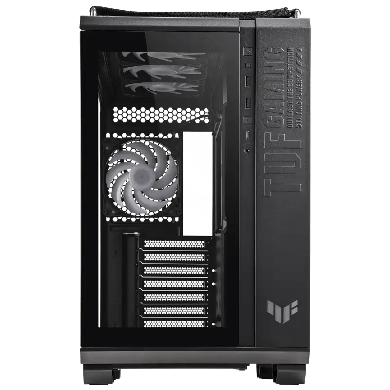 Asus Tuf GT502 Mid Tower ATX Gaming Case, Tempered Glass, 8 Expansion Slots, 360mm Radiator Support, 4 x 2.5