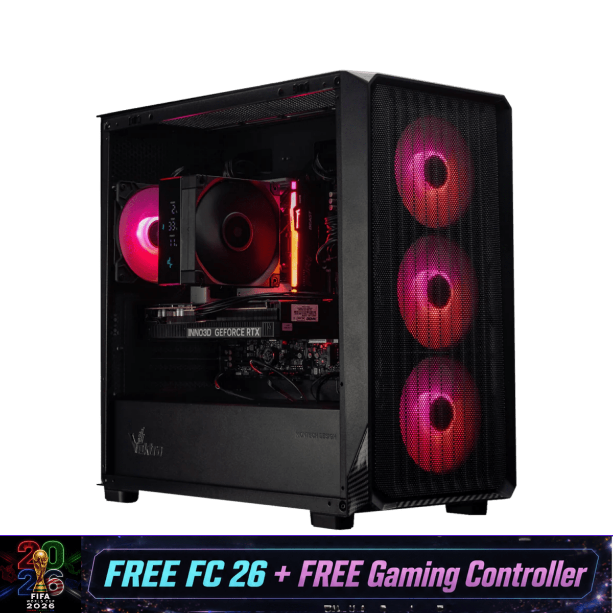 Core 3 | E-Sports Gaming PC -  - Vektra Computers LLC