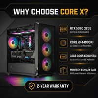 Core X Gaming PC – Core i9 14900KF + RTX 5090 32GB -  - Vektra Computers LLC