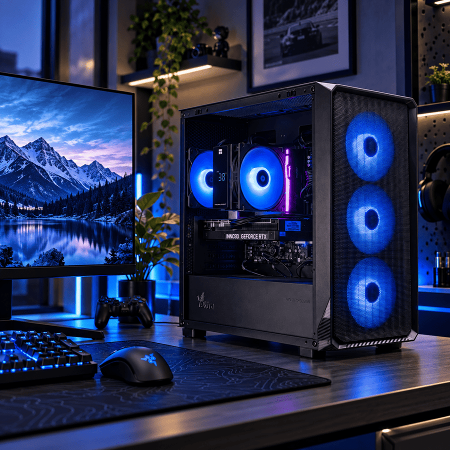 Core Zero Gaming PC – Ryzen 5 5500 + RTX 3050 6GB