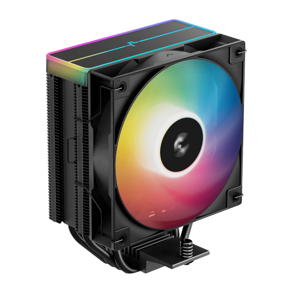 DeepCool AG400 BK ARGB V2 CPU Air Cooler – Black (120mm PWM, AM5 / LGA1851) | R - AG400 - BKAMMN - GJD - 6933412729310 - Vektra Computers LLC